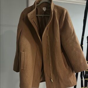 J Crew Tan Coat